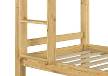 Erst-Holz Letto a Castello 90x200 per Bambini in Pino massello divisibile con doghe rigide 60.09-09