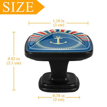 dgg release Pomelli per Porta Set di 4 Pomelli per Mobili Manopole per Cassetti Cucina Armadio Vetro
