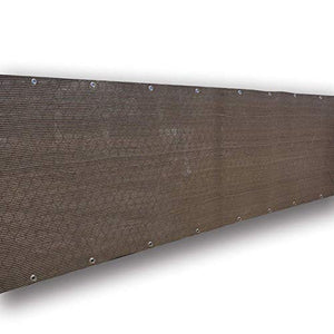 Balcone Protezione LSXIAO Decorativa Recinzione dello Schermo di Segretezza Protezione Solare Anti-UV Alluminio Asole Assemblea Comoda Piattaforma Esterna, Portico, 54 Formati