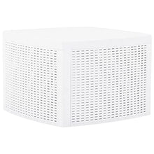 vidaXL Tavolino Antracite 54x54x36,5 cm in Plastica