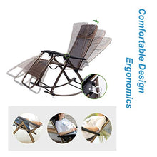 Sedie a dondolo Sedia da giardino reclinabile Mobili da giardino per esterni Lettino pieghevole Lettino reclinabile reclinabile Lettini prendisole Reclinabile per cortile Soggiorno Balcone Patio Spiag