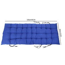 AMONIDA Cuscino per Sedia a Dondolo, Cuscino Lungo in Poliestere Resistente e Delicato sulla Pelle, Sedia a Dondolo Pieghevole in Morbido Cotone PP per Sedia a Dondolo(48 * 125 * 8cm)