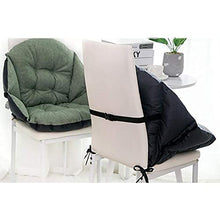 HYLX Cuscino Sedile, Cuscino Sedia, Cuscino Sgabello Rotondo, Cuscino Sedia Floreale Antiscivolo in Cotone Spesso, per Giardino, terrazza Esterna