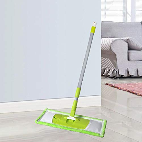 WAMSY Mop Manico in Metallo Superficie Pavimento Microfibra Mop Lavabile Pad Piatto Spremere Mop Laminato Strumenti per La Pulizia della Casa