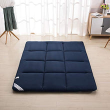 MUZIDP Ispessimento Materasso Tatami,Pieghevoli Antisdrucciolo Doppia Single Materasso Imbottito,Tinta Unita Caldo Materasso-D 180x200cm(71x79inch)