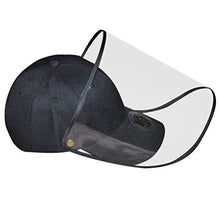 PRETYZOOM Cappellino Visiera Trasparente Visiera Protettiva Visiera Protettiva Visiera Rimovibile Anti Sputo Anti Nebbia Visiera Cappello per Forniture da Cucina All'aperto