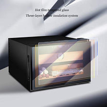Umidificatori Humidor Cigar Cabinet Temperature Control Legno Di Cedro Mini Cigar Idratante Gabinetto Della Famiglia Piccolo Built-in Cigar Cabinet Dual-core Controllo Della Temperatura For 150 Sigari