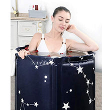 AXIANQI - Vasca da bagno in PVC, pieghevole, per adulti, giocattolo da bagno per animali domestici, 65 x 70 cm a