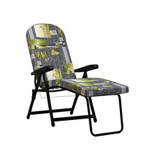 TECNOWEB Materassino per Sdraio con poggiapiedi - Ideale Come Cuscino per Giardini ed Esterni - Diverse Colorazioni Disponibili - Made in Italy