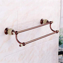 PYROJEWEL cremagliera Mensole Mensole for Bagno Rack Appendiabiti Un/Oro/Rame/Doppia/Bar Pole mensola da Bagno
