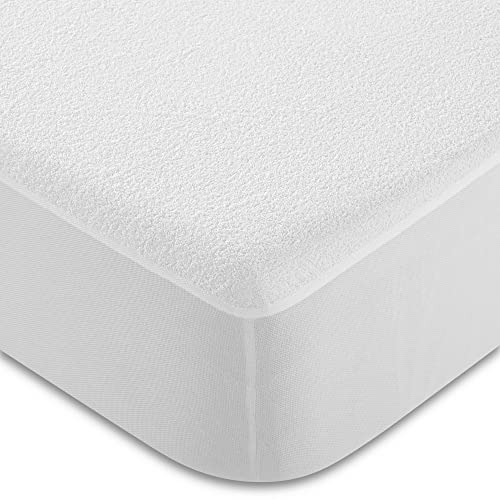 Cándido Penalba Super Proteggi Materasso, Effetto Spugna Impermeabile, 90 x 190/200 cm