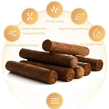 Umidificatori Humidor Cigar Cabinet Costante Di Temperatura E Umidità Cigar Cabinet Gelo Libero Legno Di Cedro Validità Dello Ione Negativo Netto Gusto Nudo Professionale Raising 400 Sigari