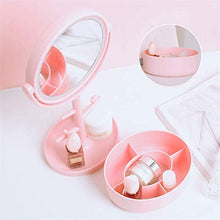 LBWARMB Trucco Specchio con luci Specchio da Toilette dimmerabile LED Light Trucco dello Schermo dello Specchio di Tocco di 360 ° di Rotazione for controsoffitto Cosmetics Dressing Table Lamp