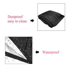 Ruixf Coperture per mobili da Giardino all'aperto Tessuto Oxford Coperture per mobili da Patio Impermeabili Divano Tavolo Sedia Protezione Antipolvere Contro la Pioggia UV (V Shape - 300 x 300 cm)