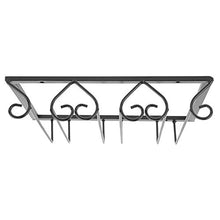 Portabottiglie da 3,5 pollici, espositore per bicchieri da vino a forma di cuore, per cucina(3 slots)