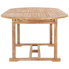 FAMIROSA Tavolo da Pranzo Allungabile 150-200x100x75 cm Massello di Teak-4675