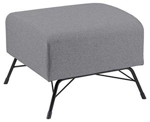 Amazon Brand - Movian Galga - Poggiapiedi, 53 x 53 x 42 cm (Lu x La x A), grigio chiaro (tessuto Malmo)