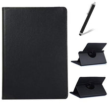 Artfeel Cover per Samsung Galaxy Tab S5e SM-T720/T725,Girevole 360 Gradi di Rotazione Supporto Custodia,Visualizzazione Multi-Angolo Sottile Leggero PU Pelle Flip Cover,Nero