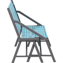 Siena Mybalconia 980942 Flip Flop Bench, Antracite/Sky Blue Acciaio/Antracite/Sky Blue