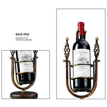 LHQ-HQ Wine Rack piccolo vino creativo altalena cremagliera mestieri europei scaffale vino del ferro di stile, Soggiorno Cucina casa di immagazzinaggio del ferro del basamento della mensola Sulla Tabe