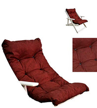 LIBEROSHOPPING.eu - LA TUA CASA IN UN CLICK Cuscino Imbottito di Ricambio per Poltrona Sedia Sdraio Harmony Relax, 105x55x14cm (Vinaccio)