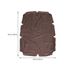 YARNOW Altalena Baldacchino Copertura Anti UV Del Sole Sedia Altalena Copertura Resistente All'acqua Altalena Soffitto Baldacchino Tenda per La Casa Negozio di Caffè
