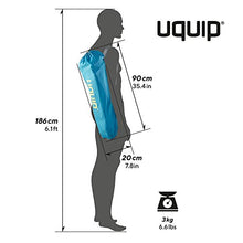 Uquip Sandy XL - Sedia a Sdraio Pieghevole con Schienale Alto, con Braccioli, carico Max di 120 kg