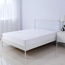 Amazon Brand - Umi Coprimaterasso impermeabile a cinque lati,Traspirante, Anallergico,Cotone - 180x200cm