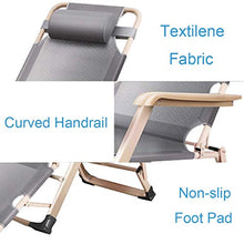 SHUAIIJUAN Sedia per il tempo libero domestico Folding Patio Lounge Poltrone Sdraio da spiaggia Sedia a sdraio da giardino letto reclinabile Sedia con braccioli - for il bordo Yard Picnic Beach relax