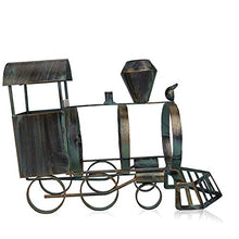Elegante Semplicità Train Styling Vino Portabottiglie Desktop Portico Decorazione Decorazioni per la Casa Bar Personalità Creativo Retrò Vecchio Ristorante Portabottiglie Vino Bello Ed Elegante, HJJ
