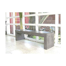 Mathi Design Beton - Panca in legno massiccio