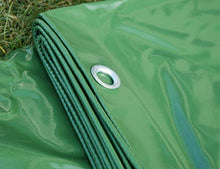 Dancover Telo Telone occhiellato 4x6m, PVC 600g/m² Verde, Ignifugo