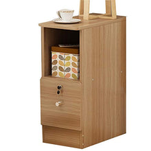 Comodino 20-25-30-35 cm scaffale espositore libreria camera da letto armadietto angolare (colore: A, dimensioni: W20 cm)
