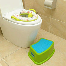 LZL Sgabello WC Squatty Vatty Bambini per Bambini Sgabello Antiscivolo Posizione igienica adeguata per la Salute Vasino Tozzo (Color : Blue+Pink, Dimensione : Conventional)