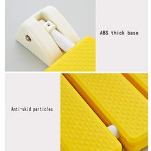 MGMDIAN Bagno Sgabello Doccia Sgabello Pieghevole Sedile Bagno Antiscivolo Doccia a Muro Accessori da Bagno (Color : Yellow)