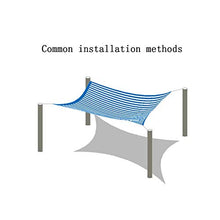 Tendalino Tenda da Sole Vela Antistrappo Antivento Lunga Vita Appeso può Evitare la Luce Diretta del Sole Ponte Parco Giochi Portico Patio residenziale Posto Auto Coperto Tenda da Sole Panno