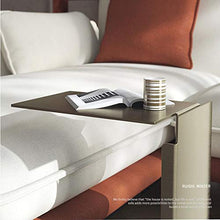 Jcnfa-Tavoli Tavolo Laterale Laterale del Computer Portatile da tavola da tavola, tavolino in Acciaio Inossidabile (Color : Gold, Size : 13.77 * 13.77 * 19.68in)