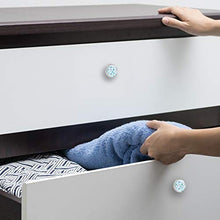 Pomelli in vetro alpaca per cassettiera, cassettiera, cassettiera, cassettiera, armadietto, credenza, credenza, armadio