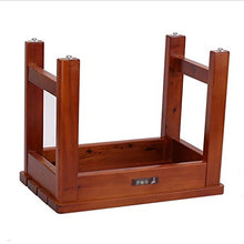 Sgabello da Doccia Famiglia Pediluvio Sgabello Antisettica Doccia Sgabello Curvo Trucco Sgabello Pranzo Sgabello Sgabello Sgabello Alto (Color : Brown, Size : 50 * 30 * 30cm)