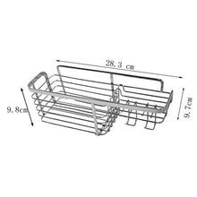 DADONG 1 pz antiruggine rimovibile senza forare filo montato a parete cestino organizer gancio rack per cucina bagno doccia