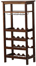 LHQ-HQ HOU Wine Rack Solido Porta di Legno Modern Home Creativa Governo del Vino Wine Glass