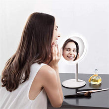 Specchio per Il Trucco Portatile Luce per Specchio da Trucco Daylight HD Lampada da Specchio A LED con Rotazione di 60 ° Regolabile Chiarezza Ad Alta Definizione comodità Portatile