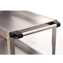 YIN YIN Carrello per Ripiani Carrello in Acciaio Inox - Car Repair Mobile Shelf Tool Shelf Repair Tool Parts Carrello 3 Strati Multi-Funzione fatturato Carrello a rulli