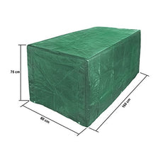 ECD Germany 75 H x 160 B x 80 T cm Copertura panca da giardino mobili da giardino impermeabile
