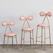 Sgabello Da Bar Dining Chair in pelle del sedile Bar Stool colazione Kitchen Bancone Sedia, Sgabello con farfalla schienale e poggiapiedi, for Bar Coffee shop Ristorante Bar Chair Max.Caricare 200kg i