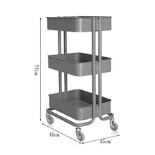 ChangDe Scaffale CHDE Carrello - Carrello per Attrezzi Carrello per Attrezzi Carrello per Strumenti Carrello degli Attrezzi (Color : B, Size : 45 * 35 * 77cm)