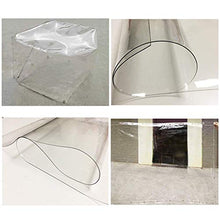 FCXBQ Telone ombreggiante in Tela Cerata Tela per Olio Trasparente Resistente all'Usura Ombra Isolamento Protezione Solare Campeggio per Auto Esterna Motoscafo Campeggio, 17 Misure (Colore: traspa