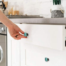 Modello di plancia di legno verniciato Pomelli per Porta Set di 4 Pomelli per Mobili Manopole per Cassetti Cucina Armadio Vetro