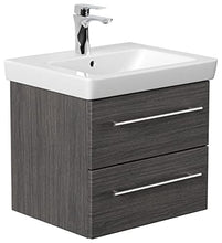 Mobile bagno con lavabo Villeroy & Boch Subway 2.0 55cm antracite venato
