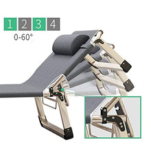 JFFFFWI Sedia Pieghevole Zero Gravity Sedia Pieghevole da Giardino, Lettino da Campeggio Pieghevole Portatile con Materasso, Reclinabile, Carico Fino A 300 kg, 194 X 68x 32 Cm, Set Letto E Materasso